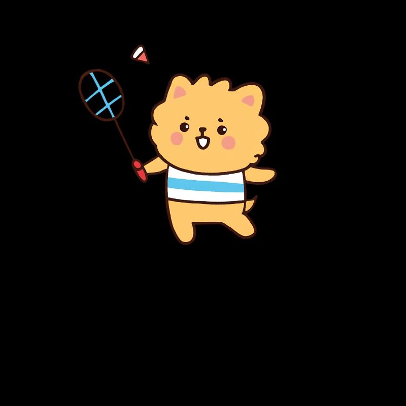 Badminton Ours Lion Chien Chat