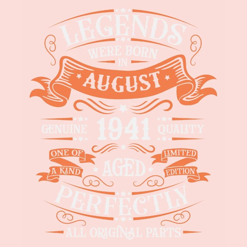 August 1941 Geburtstag Mann
