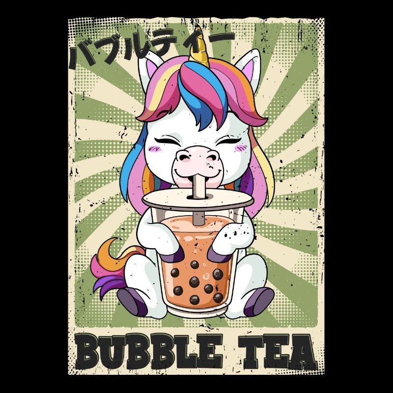 Boba Tea Einhorn Bubble Tea