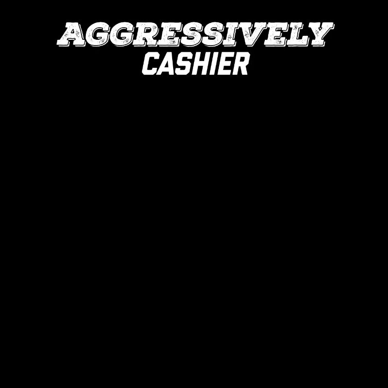 aggressiver Kassierer