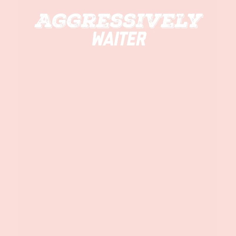aggressiver Kellner