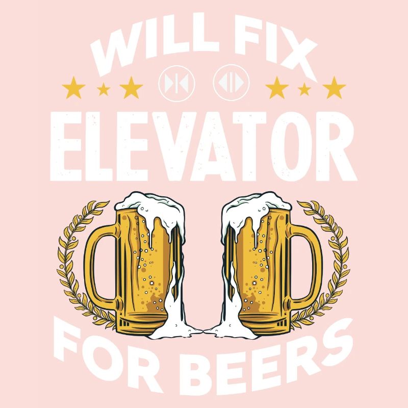 Will Fix Elevators - Elevator Mechanic Beer