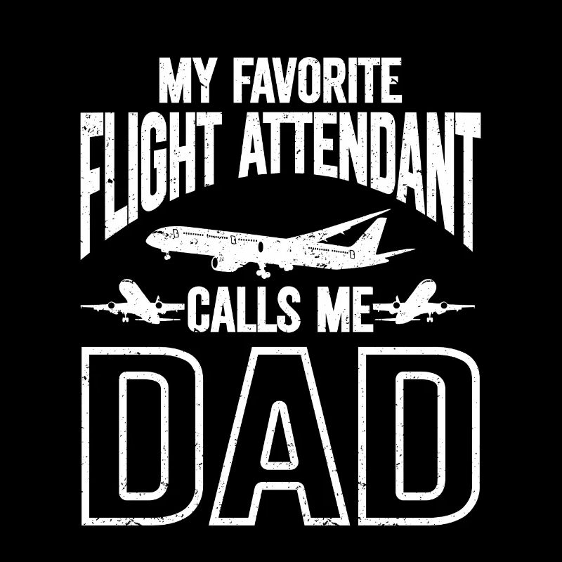 Flugbegleiter Papa Stewardess Flugbegleiter