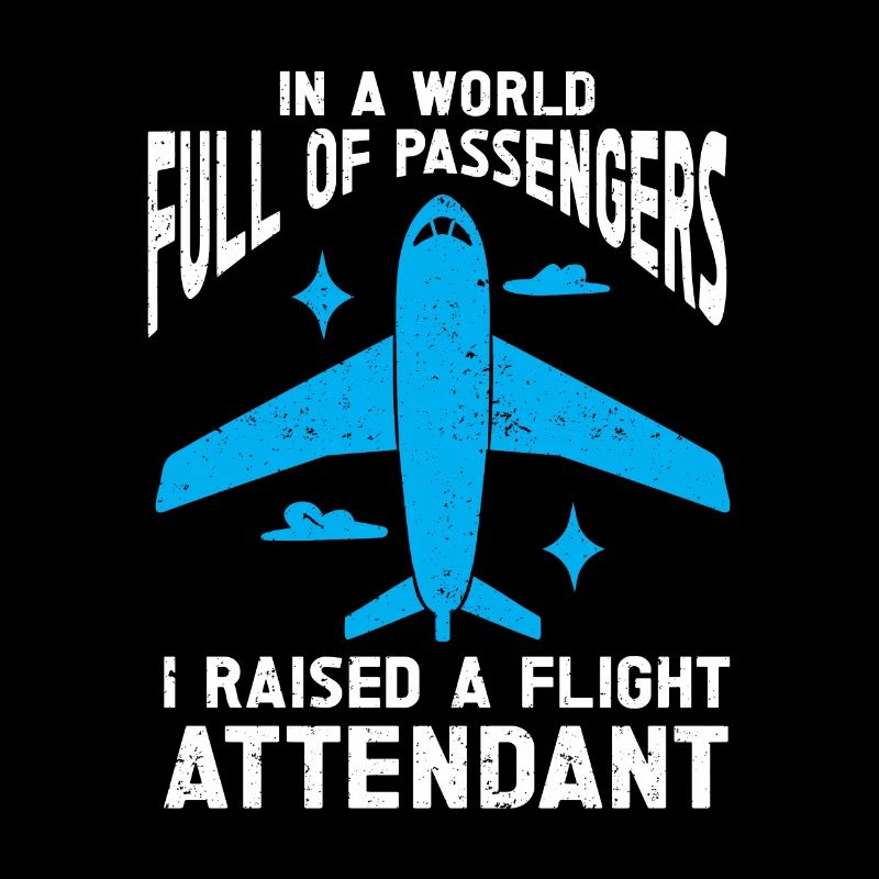 Flugbegleiter Papa Stewardess Flugbegleiter