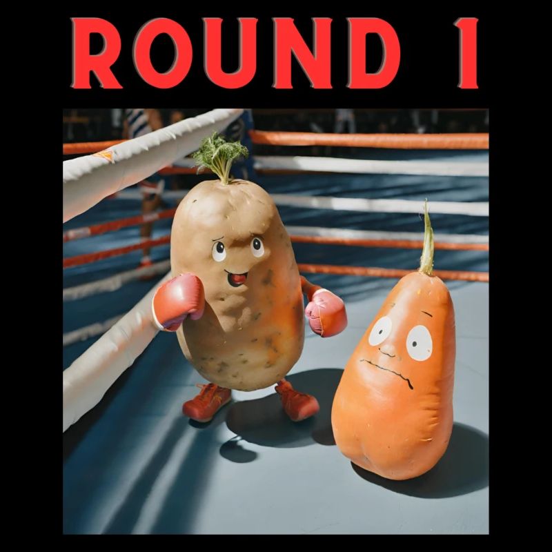 🥔🥕 Duel de héros végétaux! 💥