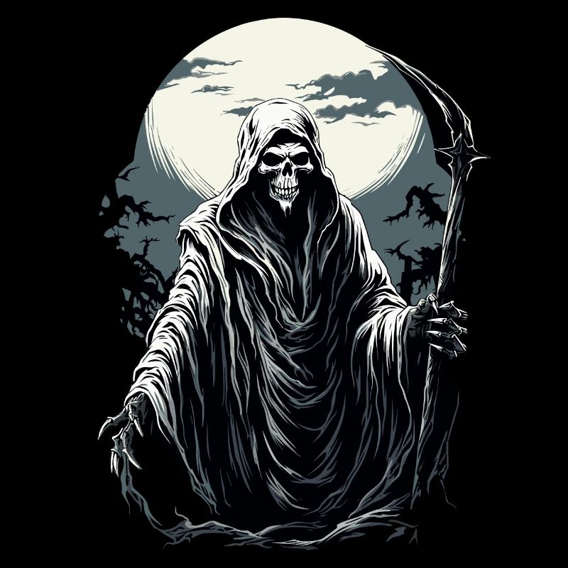 Effrayant Halloween Grim Reaper Grim Reaper