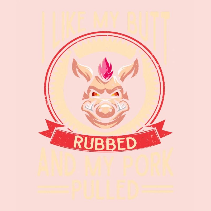 BBQ Pulled Pork Schwein Grill