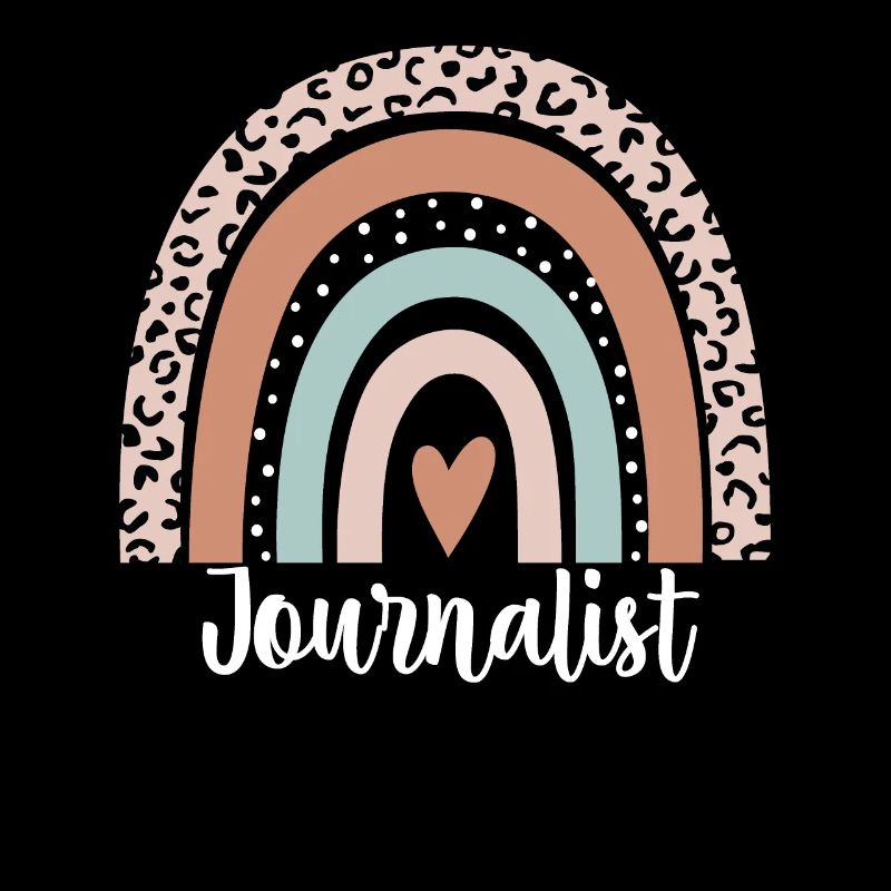 Journalist Rainbow Leopard Funny Journalist