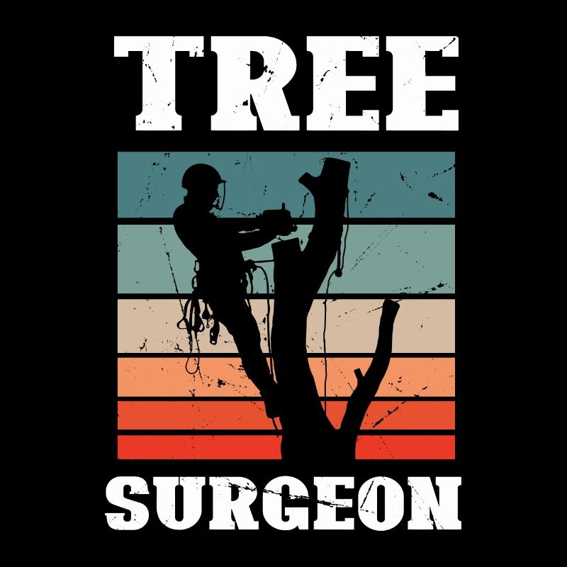 Bûcheron tronçonneuse arboriste