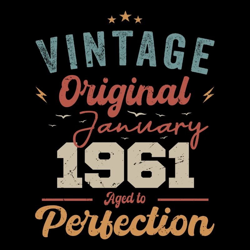 January 1961 Legend for 63 years