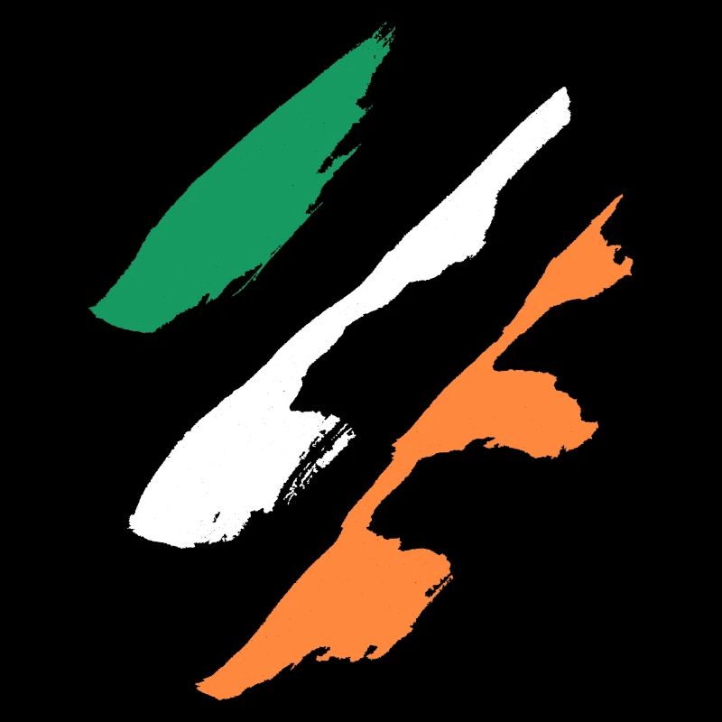 Drapeau de style irlandais
