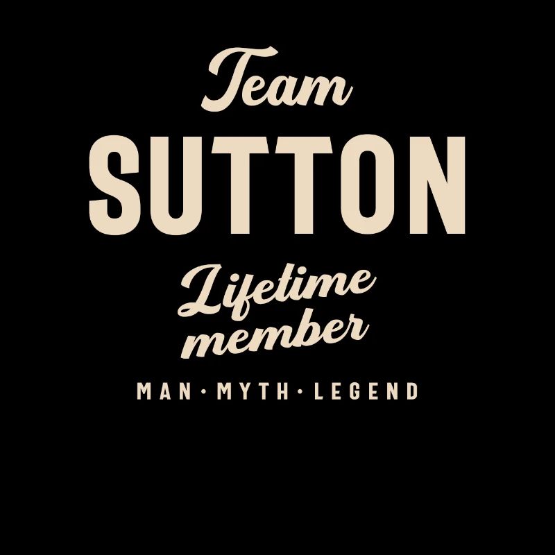 Team Sutton Lifetime Member Name Sutton