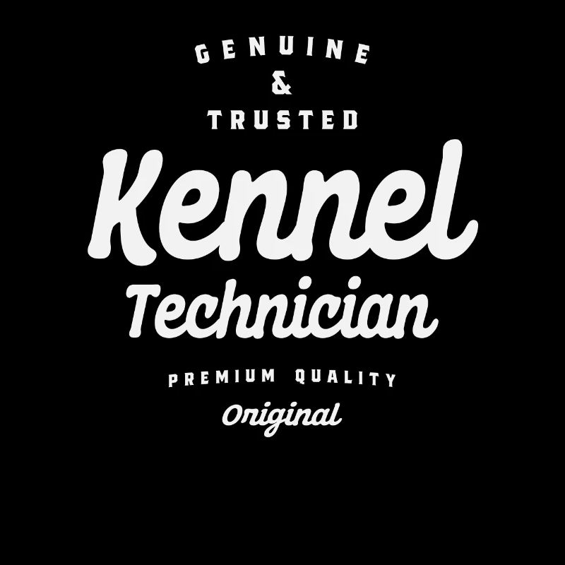Funny Job Occupation Kennel Technician