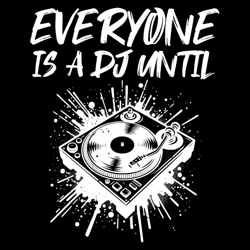 Funny DJ Turntable Humor Accessories Gift