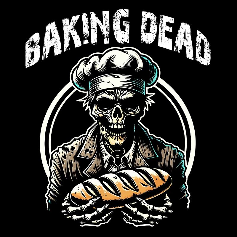 Cuisson Dead Zombie Baker Boulanger effrayant