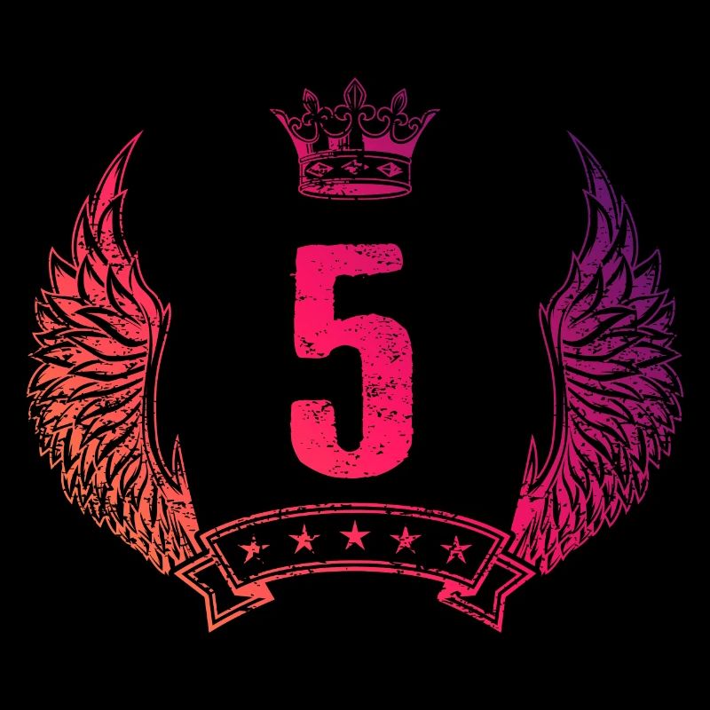 5 Number crown