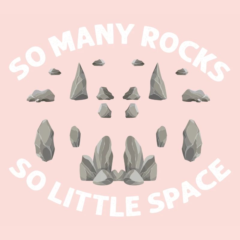 Recherche sur les roches et conception de roches à quartz