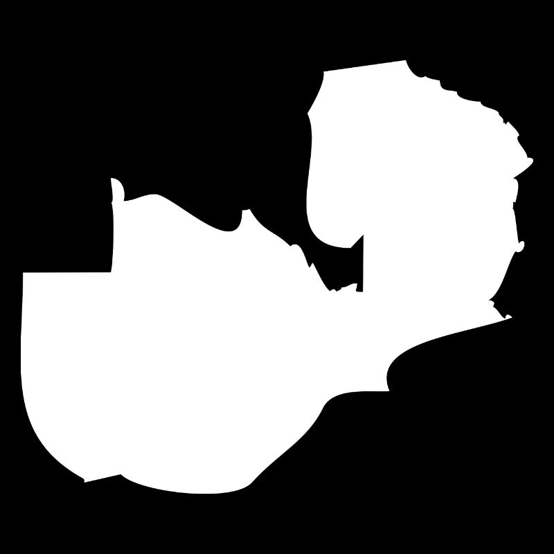 Zambia Map Flag