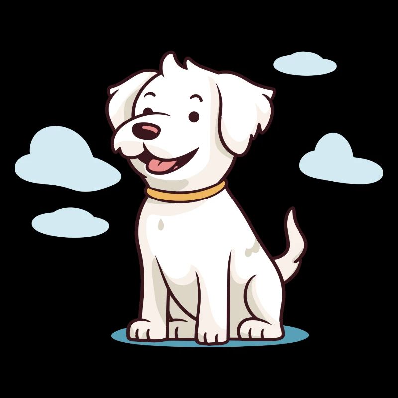 Conception de chien mignon pour les propriétaires de chiens