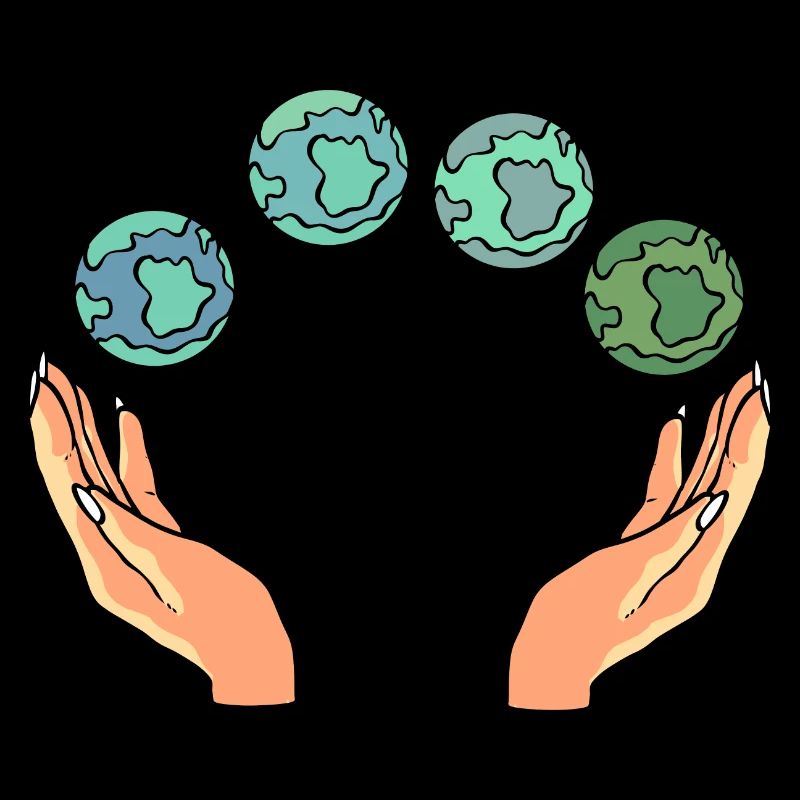 Rette die Erde Umweltschützer