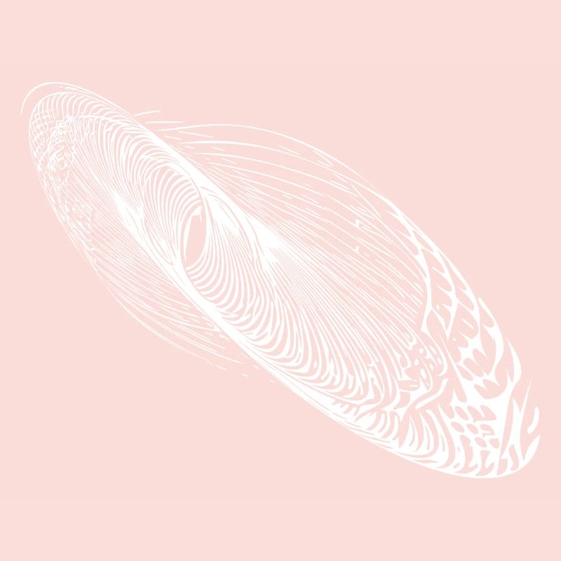 Ellipse abstraite de forme d’oscillation