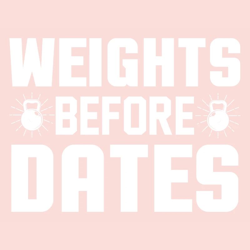Weights before dates