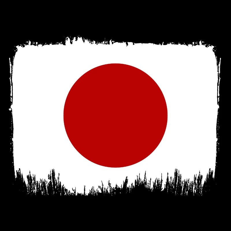 Drapeau du Japon utilisé Look Nihon drapeau japonais