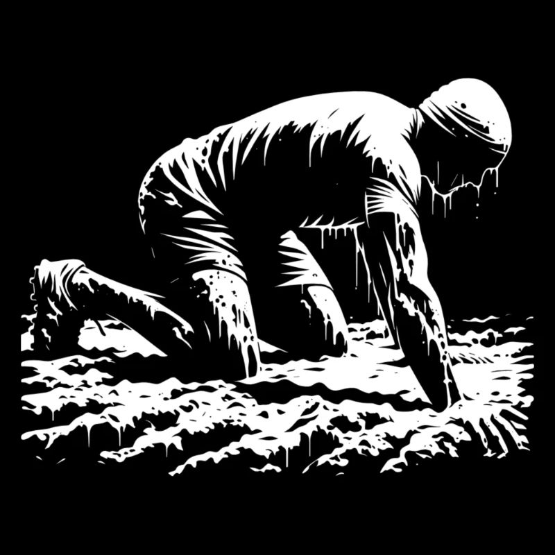 Through the mud