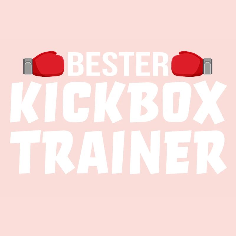Bester Kickbox Trainer Kickboxen Training Geschenk