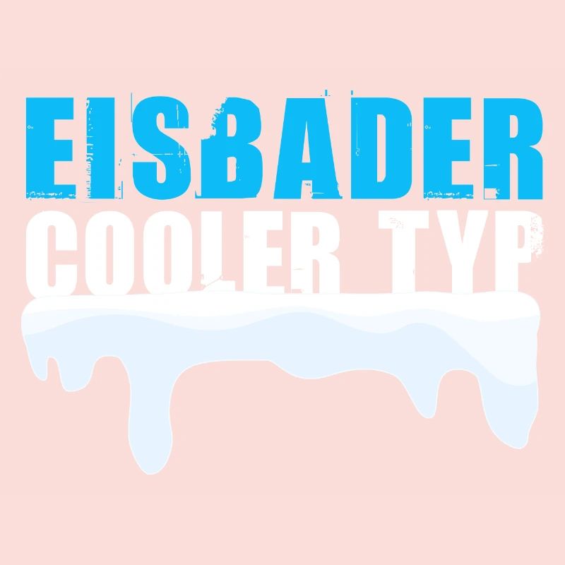 Eisbaden Eisbader cooler Typ Winterbaden