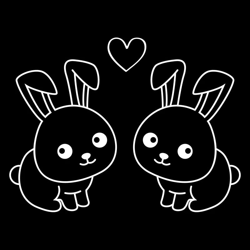 Bunny Comic Couple Love