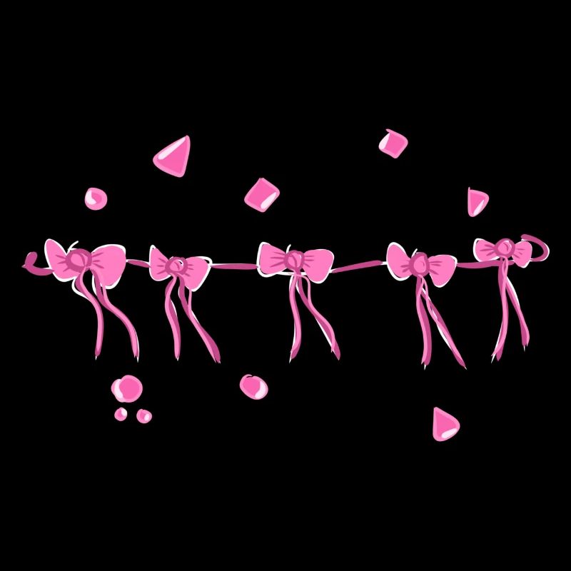 pink loop line stroke symbol