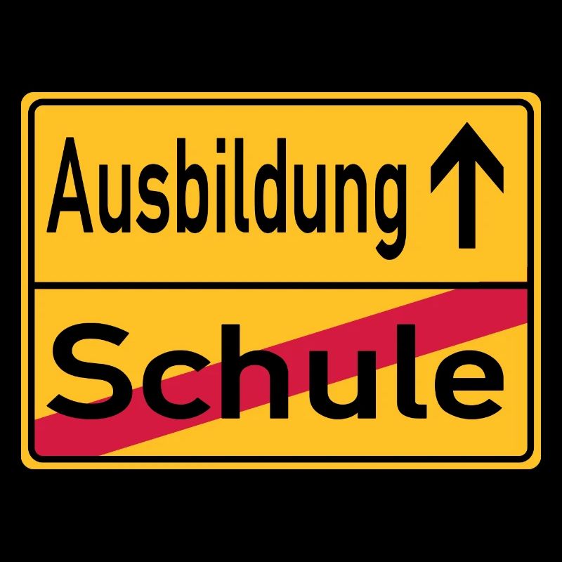 Schule - Ausbildung - Ortsschild