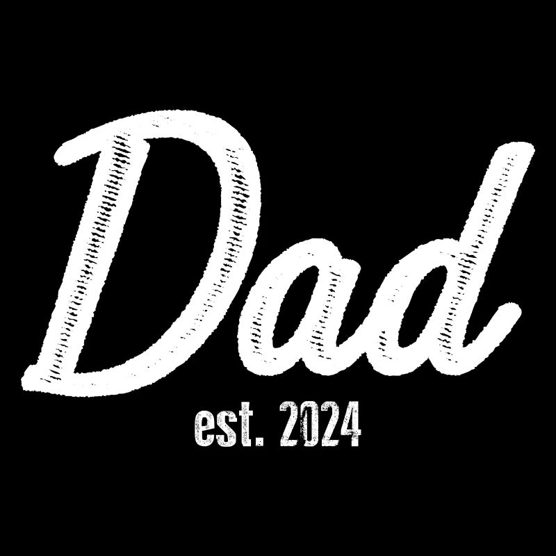 DAD est. 2024 Geschenk Papa werdender Vater 2024