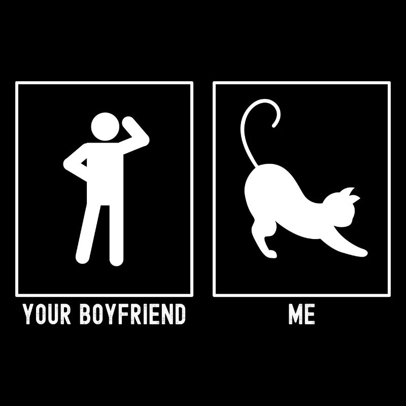 Dein Freund - Ich - Katze Stretch
