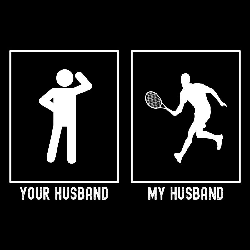 Ihr Ehemann - Mein Ehemann - Tennisspieler laufend