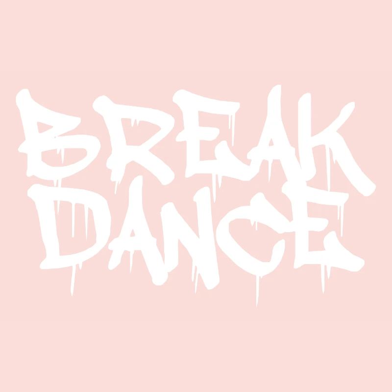Breakdance Graffiti Gift Breakdancer 80s