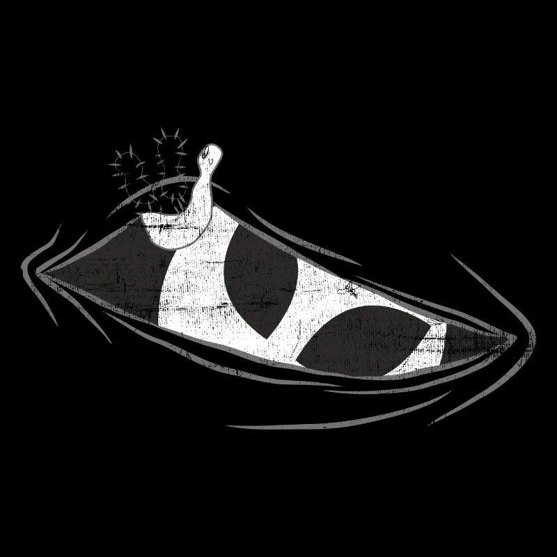 Extraterrestre drôle regarde du ventre