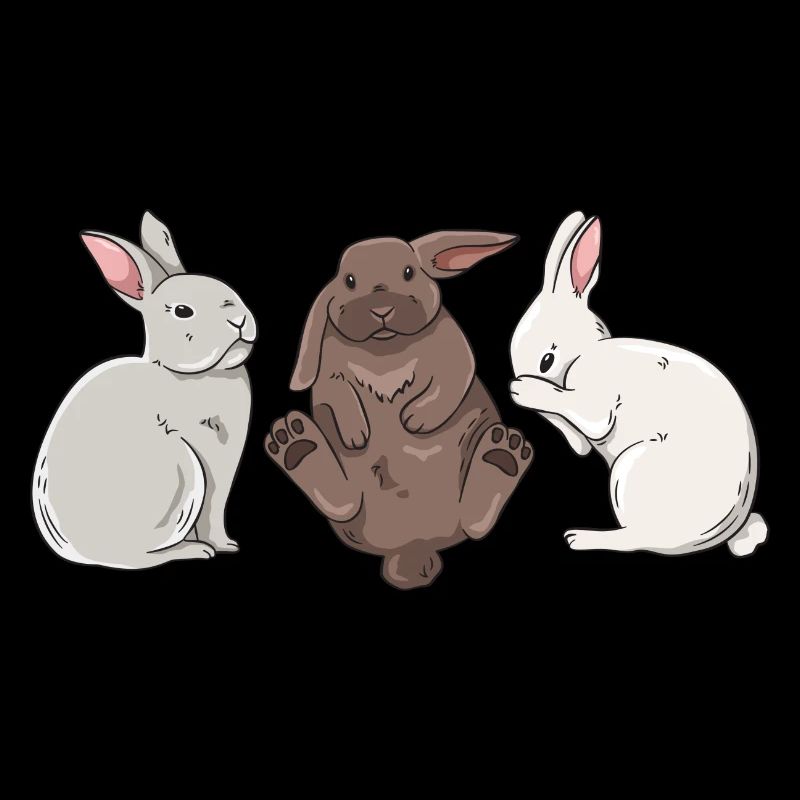 Conception de lapin mignon pour les propriétaires de lapins