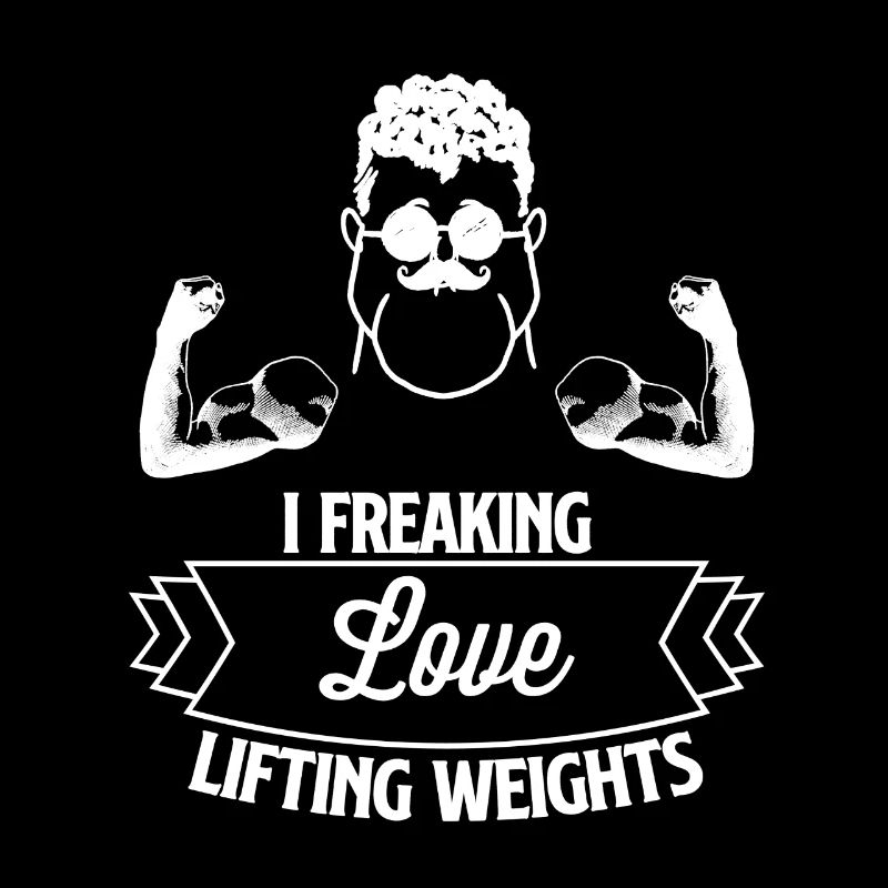 I freaking LOVE lifting weights