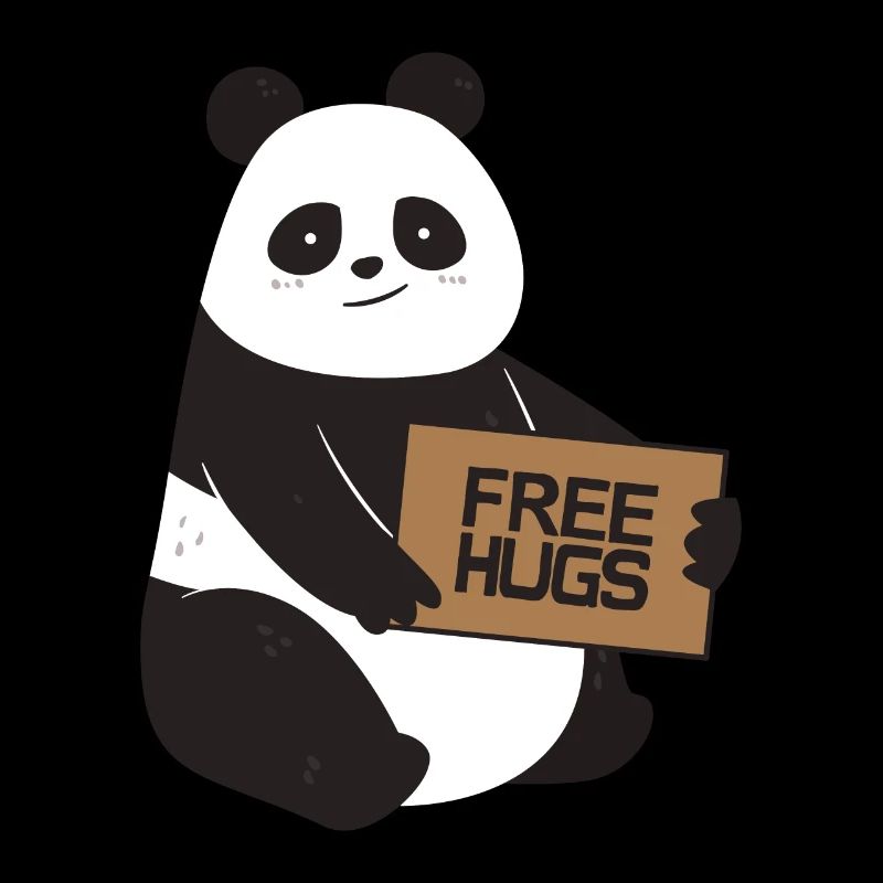 Free Hugs Panda