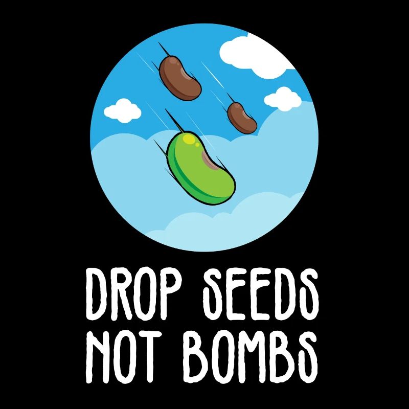 Drop Seeds not Bombs Umweltschützer