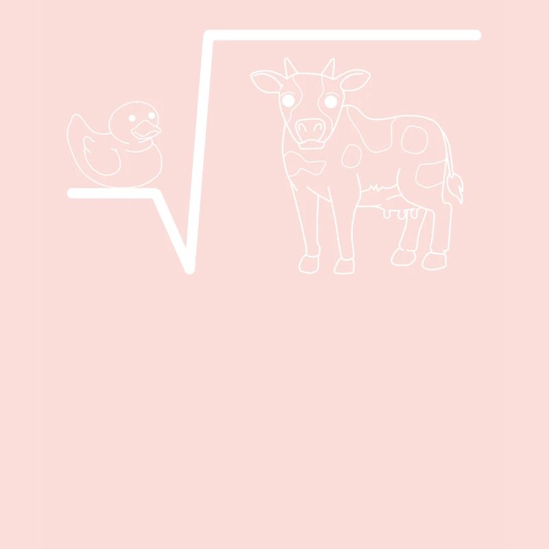 Duck Root Cow Math Jeu De Mots Math Math