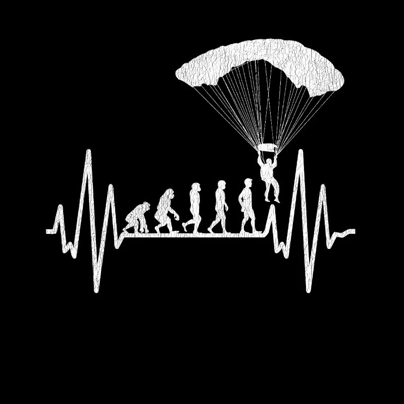 Parachute heartbeat paraglider evolution