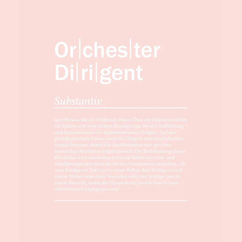 Definition Eines Dirigenten - Orchestra
