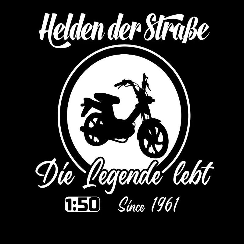 Lustiges Mofafahrer Mopedfahrer tee Mofa Geschenk
