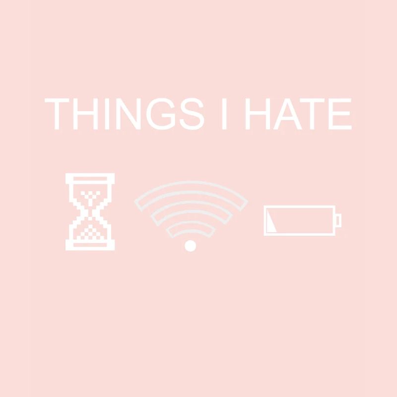 Lustiges Programmierer Gamer Things I HATE
