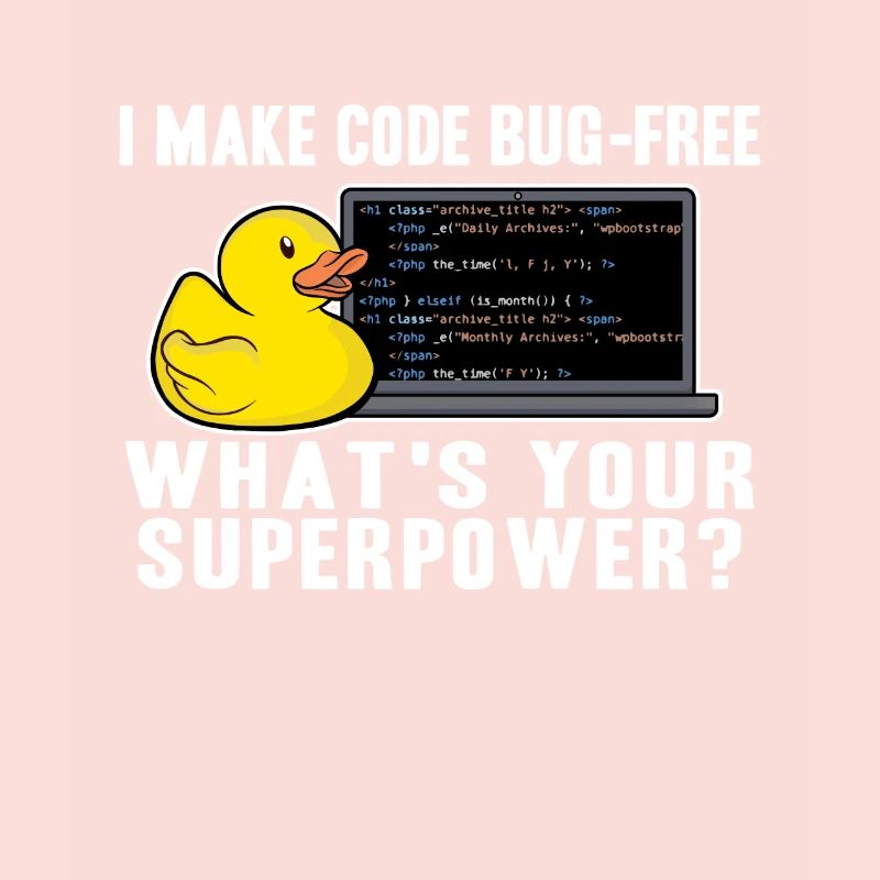 Programmierer Ente Programmieren Debugging Lustig