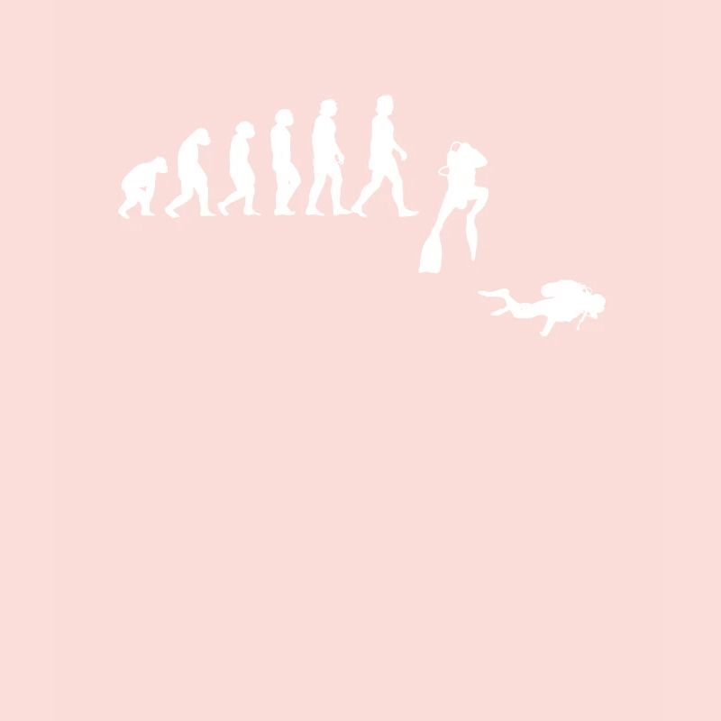 Taucher Evolution der Menschen - Tauchen -