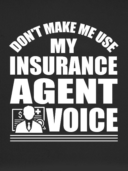 Agent d'assurance disant